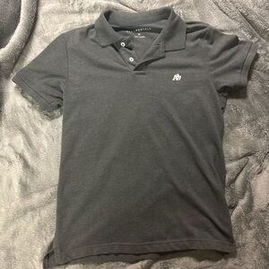 Aeropostale Men's Gray Polo Shirt